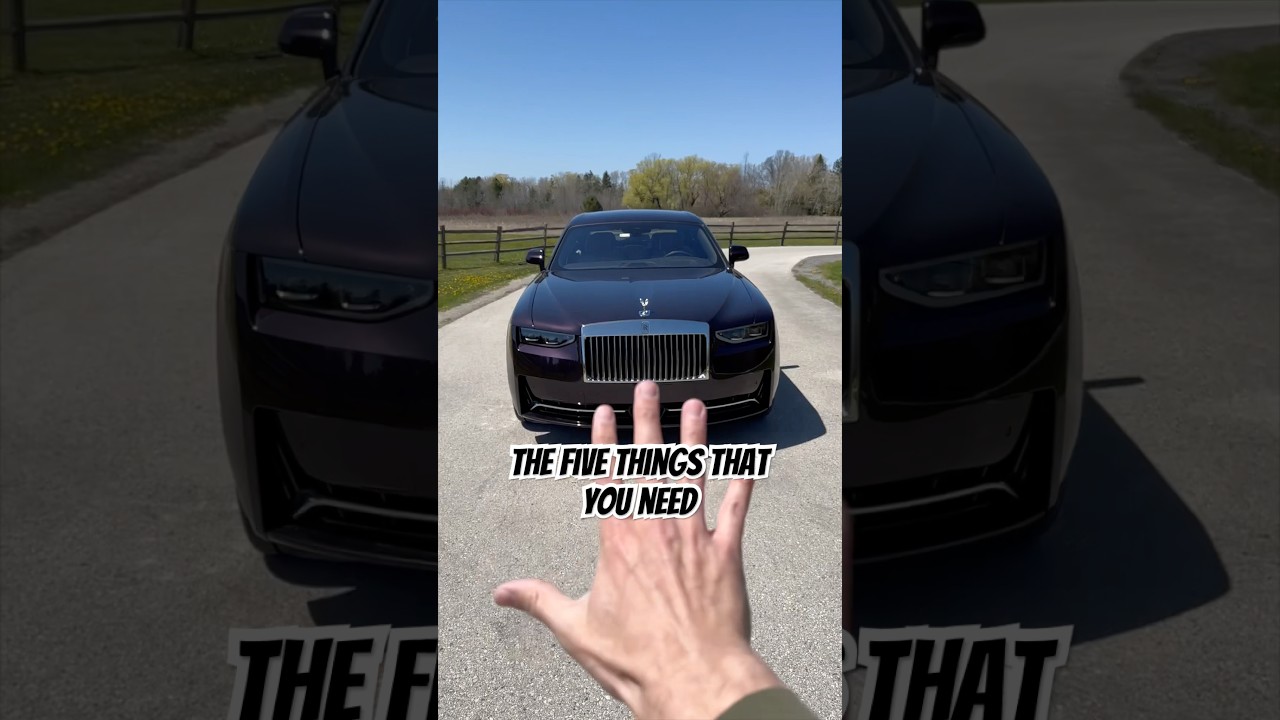 ROLLS ROYCE GHOST - 5 THINGS YOU SHOULD KNOW #rollsroyce