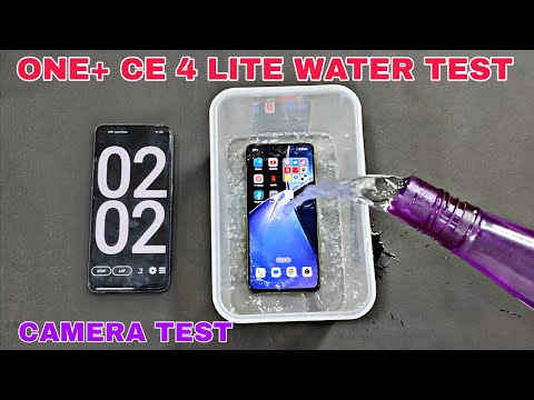 ONEPLUS CE 4 LITE WATER TEST AND CAMERA TEST