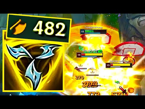 482 AD + 304 Armor Darius is "Completely Fine"...