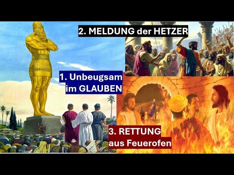 ENDZEIT Prophetie 💥 Bedeutung Daniel 3 ❗ Die GOLDENE STATUE 🔥 Der Feuerofen