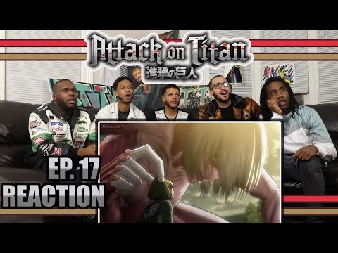 THE FEMALE TITAN! ATTACK ON TITAN EP. 17 REACTION/REVIEW