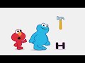 H Is For Hammer Cookiemonster Sesamestreet Throwbacktvmovies