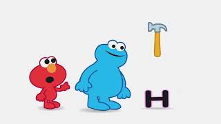 H  is for  Hammer #cookiemonster ,#sesamestreet #throwbacktvmovies