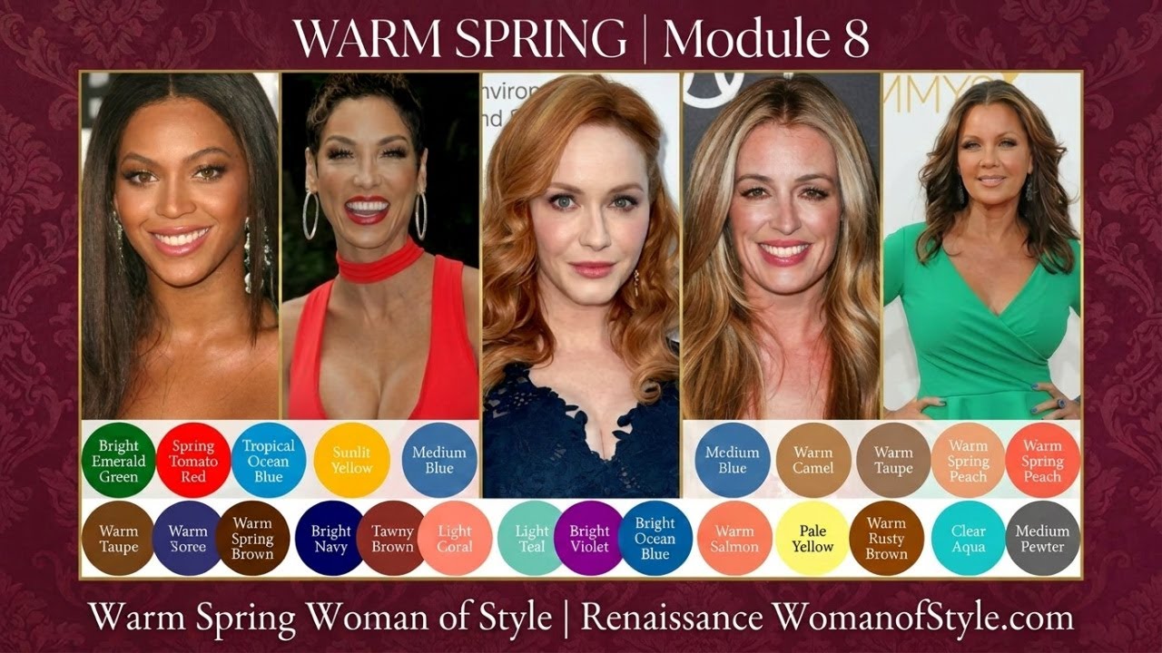 The Warm Spring Color Palette Every Stylist Wishes You Knew