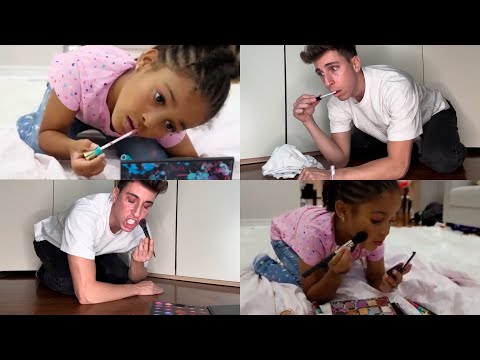 PARODIA TUTORIAL BAMBINA 5 ANNI 💄