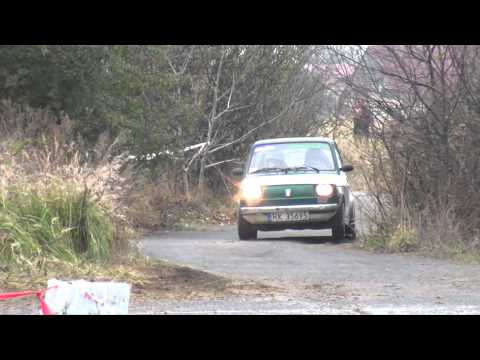 Gabriel Kubit / Dawid Blicharczyk  Fiat 126p - KJS „23 Rajd Podkarpacki" 23-10-2011 Krosno