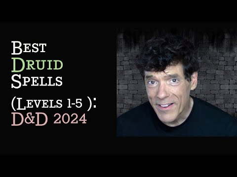 Best Druid Spells (Levels 1-5): D&D 2024