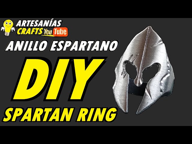 Vídeo relacionado con Flongo - Anillo clásico para hombre, anillos para casco con máscara espartana, máscara para el rostro con casco de gladiador romano MF Doom anillo vikingo, Acero
