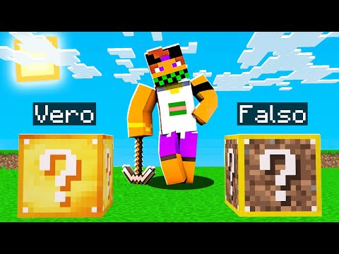 TUTTO QUELLO CHE MINO SONO LUCKYBLOCK - Minecraft