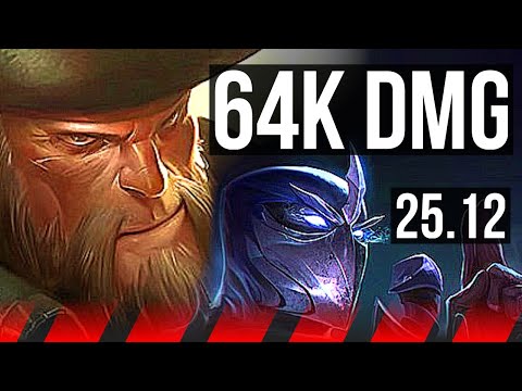 GANGPLANK vs SHEN (TOP) | 5k comeback, 64k DMG, 17/4/8, Dominating | EUW Master | 25.12