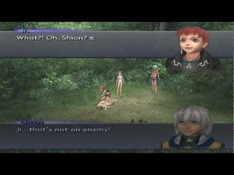 Xenosaga III HD Cutscene 105 - Joining Up with Jr. (Mitlia Forest) - JAPANESE - SWIMSUIT MODE