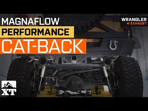 Jeep Wrangler JK Magnaflow Performance Cat-Back (2012-2018) Sound Clip & Install