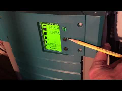 Changing Charging Parameters for Mastervolt ChargeMaster Battery Charger