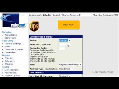 How to add shipping modules in CubeCart