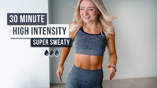 Day 17 - 30 MIN FULL BODY BURNER HIIT WORKOUT - Full Body, No Equipment, No Repeat