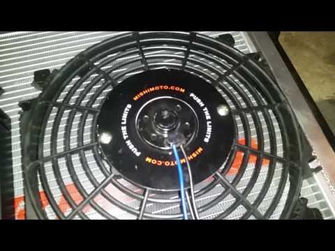 Mishimoto slim fan failure.