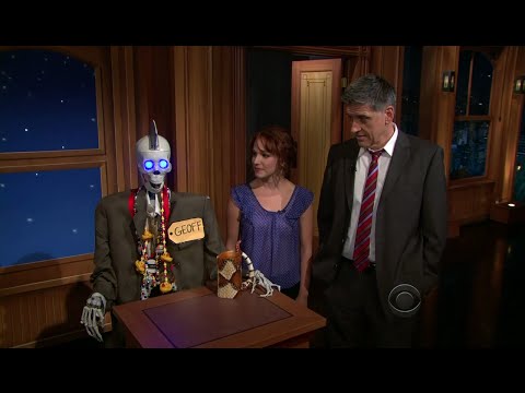 Late Late Show with Craig Ferguson 10/11/2011 Steven Wright, Monica Potter