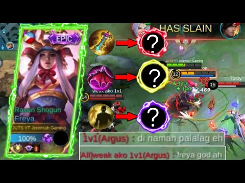 NEW BUILD OP? NEW SPELL? | TOP GLOBAL FREYA |FREYA BEST BUILD 2021|FREYA GAMEPLAY| MUST WATCH |MLBB✓