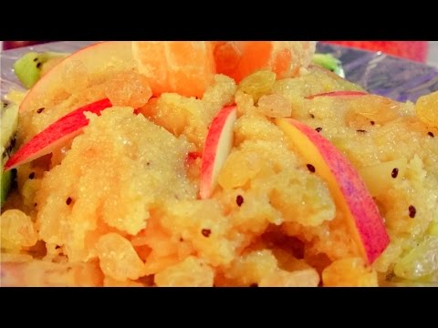 Halwa Recipe - Mixed Fruit Halwa Recipe - Sweet Dish recipe for Babies by RecipesOnBoard