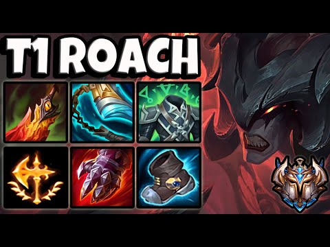 Aatrox TOP vs Akali [ T1 Roach ] Lol Korea Challenger Patch 11.9 ✅