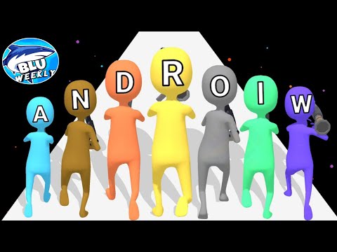 ALPHA SHOOTER - abcdefghijklmnopqrstuvwxyz Man Runner 3D. Max Level New Update