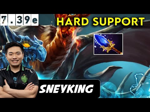 Sneyking Jakiro Hard Support - Dota 2 Patch 7.39e Pro Player Full Gameplay