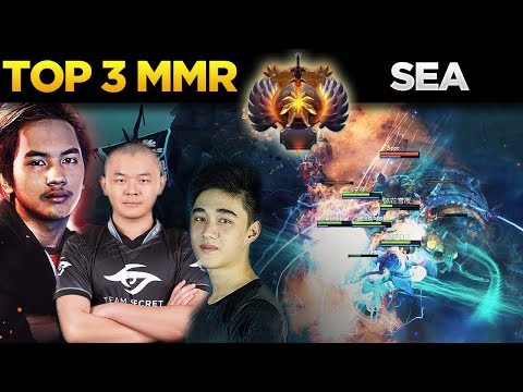 World's Best Dota 2 Players - TOP-3 MMR Rank of SEA