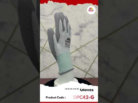 Delight MEDFC41-G ESD Finger Coated Gloves