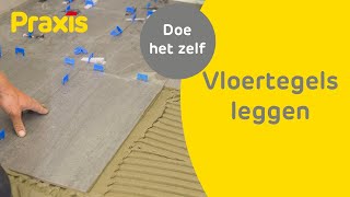 Vloertegels leggen