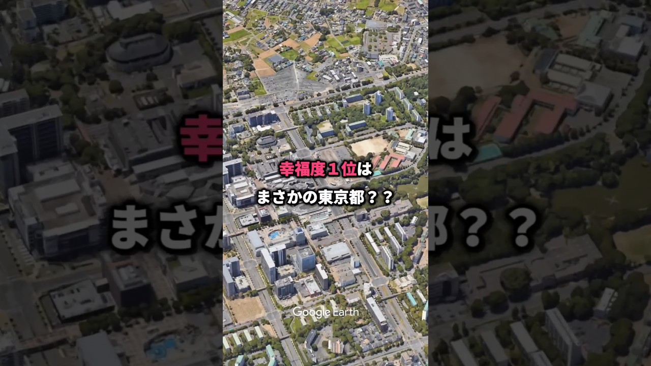 まさかの【東京】が1位！？🌴 全国『幸福度が高い街』Top10発表！