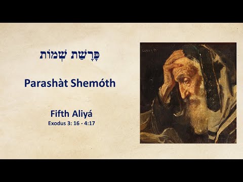 Parashat Shemot, Fifth Aliya (Exodus 3:16 -4:17)