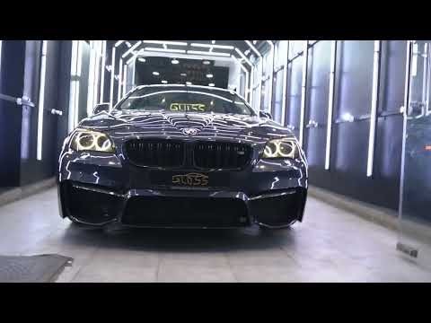 bmw 5 series fitted with M5 kit and painting to match the original color