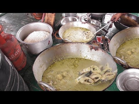 Hilsa Fish (Sorse Ilish) Festival in Rainy Day | Unforgettable Moment in Vessel|Lunch Rice with Fish