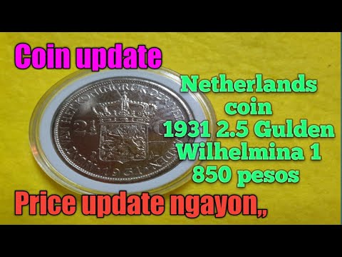 Netherlands 1931 2.5 Gulden Wilhelmina 1