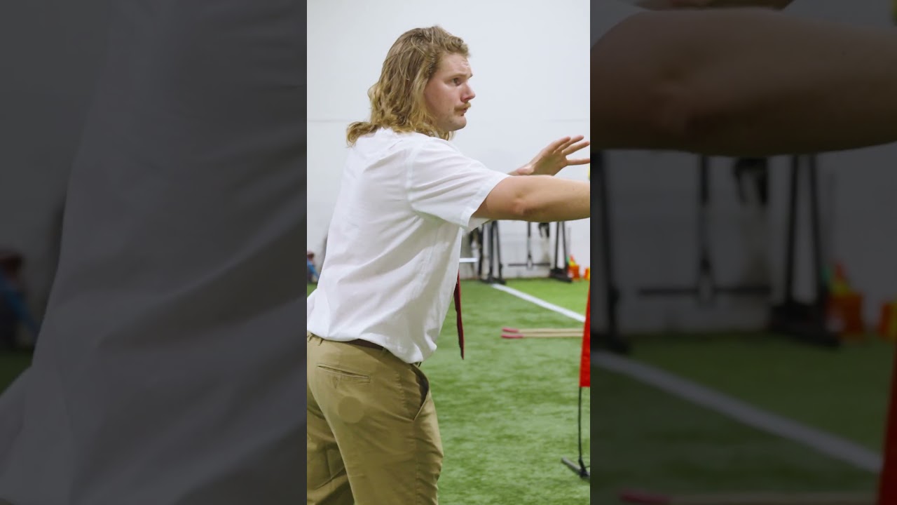 Joe Burrow's basketball technique