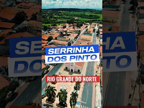 Cidade de Serrinha dos Pintos no Rio Grande do Norte. #viral #turismo #nordeste #altooestepotiguar