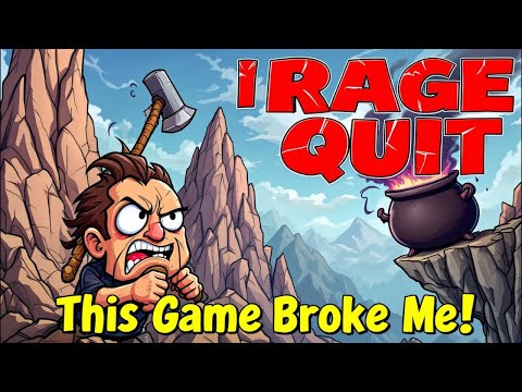 THE SALT IS REAL - THE MOST FRUSTRATING QWOP GAME!! - Getting Over It with Bennett Foddy Gameplay - YouTube