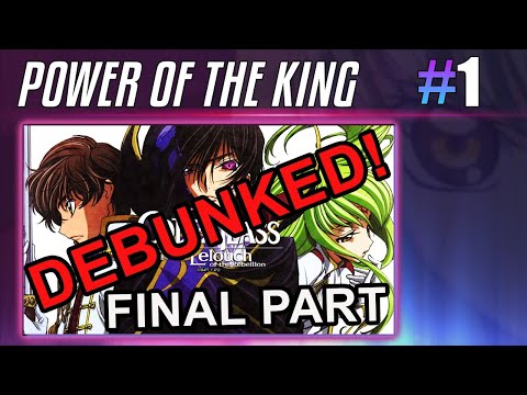 POTK #1 DX's "Anime I F*cking Hate - Code Geass...R1" Debunked The Finale
