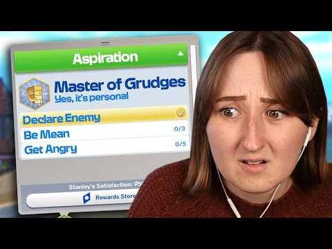 Trying the NEW *Master of Grudges* aspiration in The Sims 4