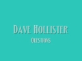 Dave Hollister - Questions