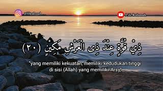 Download lagu Lili Rahmah_ Murottal QS At-Takwir Irama Nahawand mp3