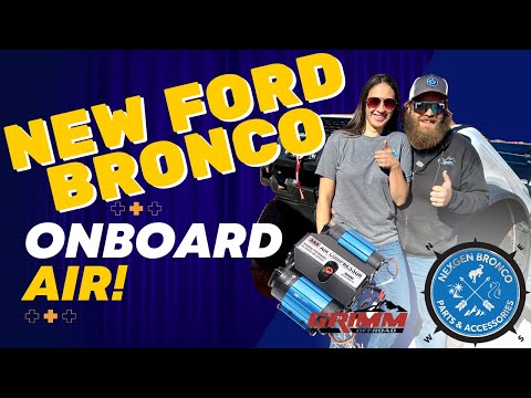 Onboard Air for the NEW Ford Bronco! Grimm Offroad ARB Twin Compressor Mounting Solution