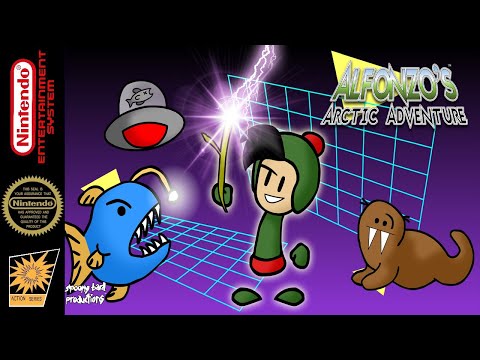 Alfonzo's Arctic Adventure [NES] Homebrew