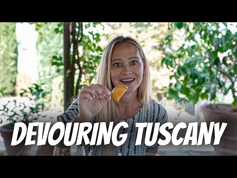 Tuscany Restaurant + Food Tour In Siena and Chianti Classico, Italy! 4k Walking Travel Vlog For 2022