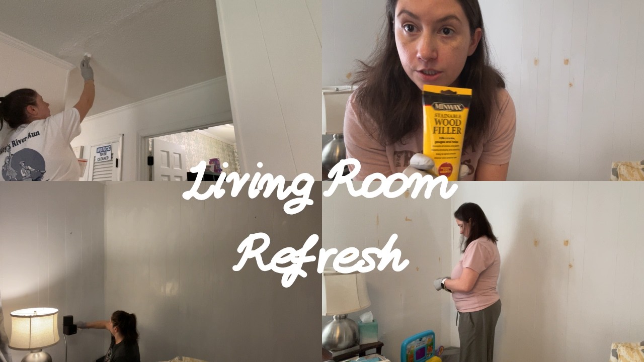 LIVING ROOM REFRESH || a relatable room refresh that I've been putting off