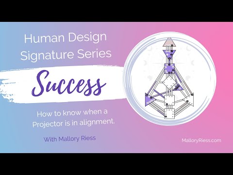 Success - the Projector's Signature that they are living in alignment. #humandesignprojector