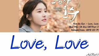 Kim So Eun  (김소은)- Love, Love Lyrics (Indo Sub) [Ahrin98 Sub] That Man Oh Soo OST Part 3