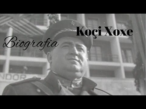 Koçi Xoxe - Biografia e ish ministrit
