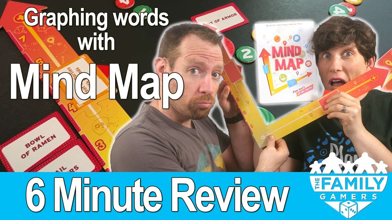 Mind Map board game review - put your word on the graph!