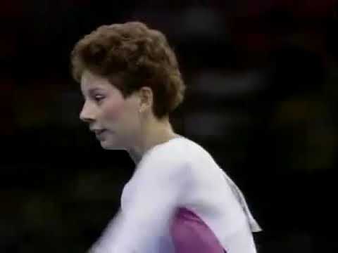 TC HUN 1988 Olympics   Andrea Ladanyi FX